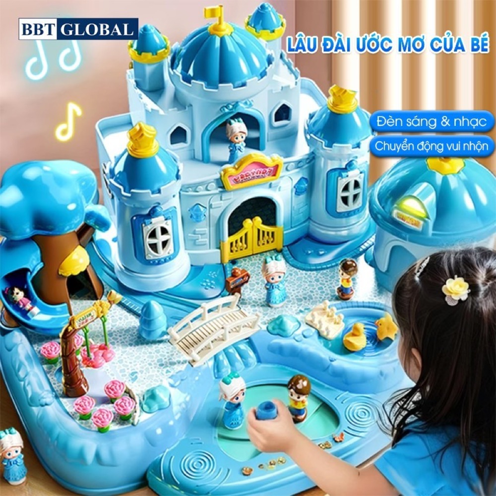 Castelo Encantado Magnético (as bonequinhas andam sozinhas!)