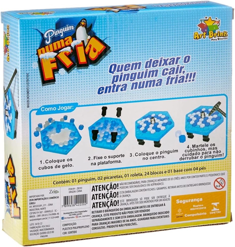 Jogo Quebra-Gelo do Pinguim 2
