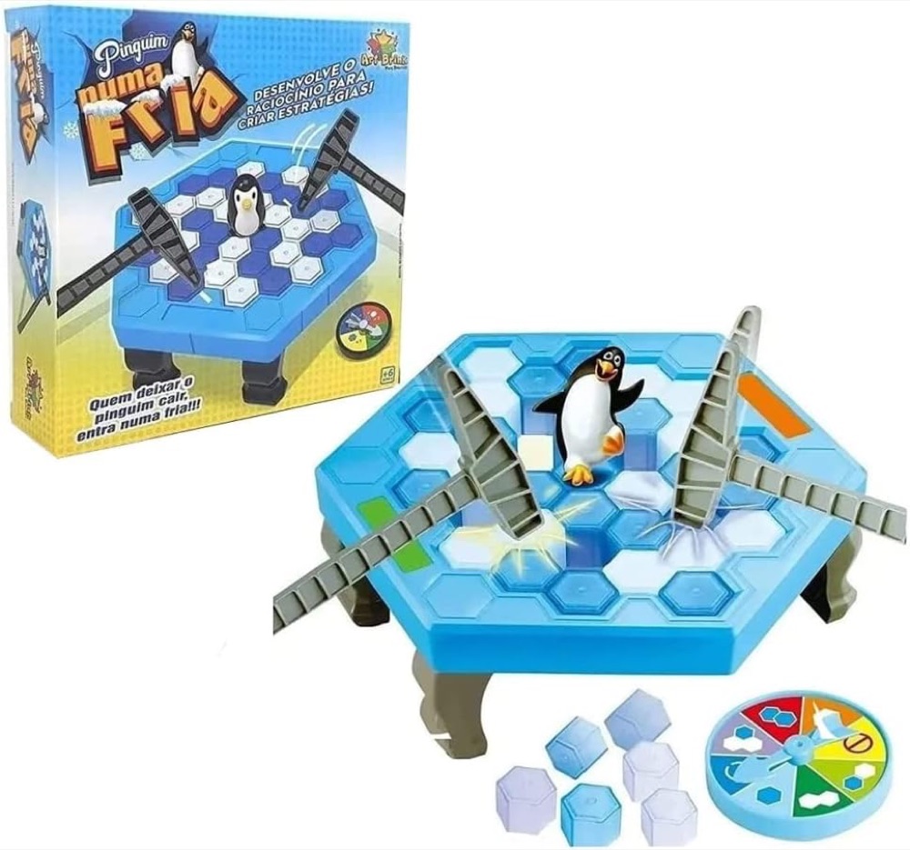 Jogo Quebra-Gelo do Pinguim 3