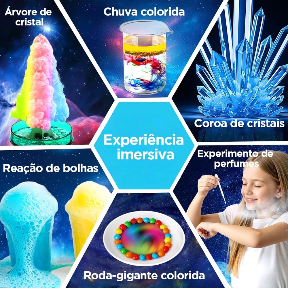 Kit de Experimentos Científicos 135+ 3