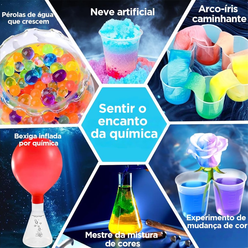 Kit de Experimentos Científicos 135+ 4