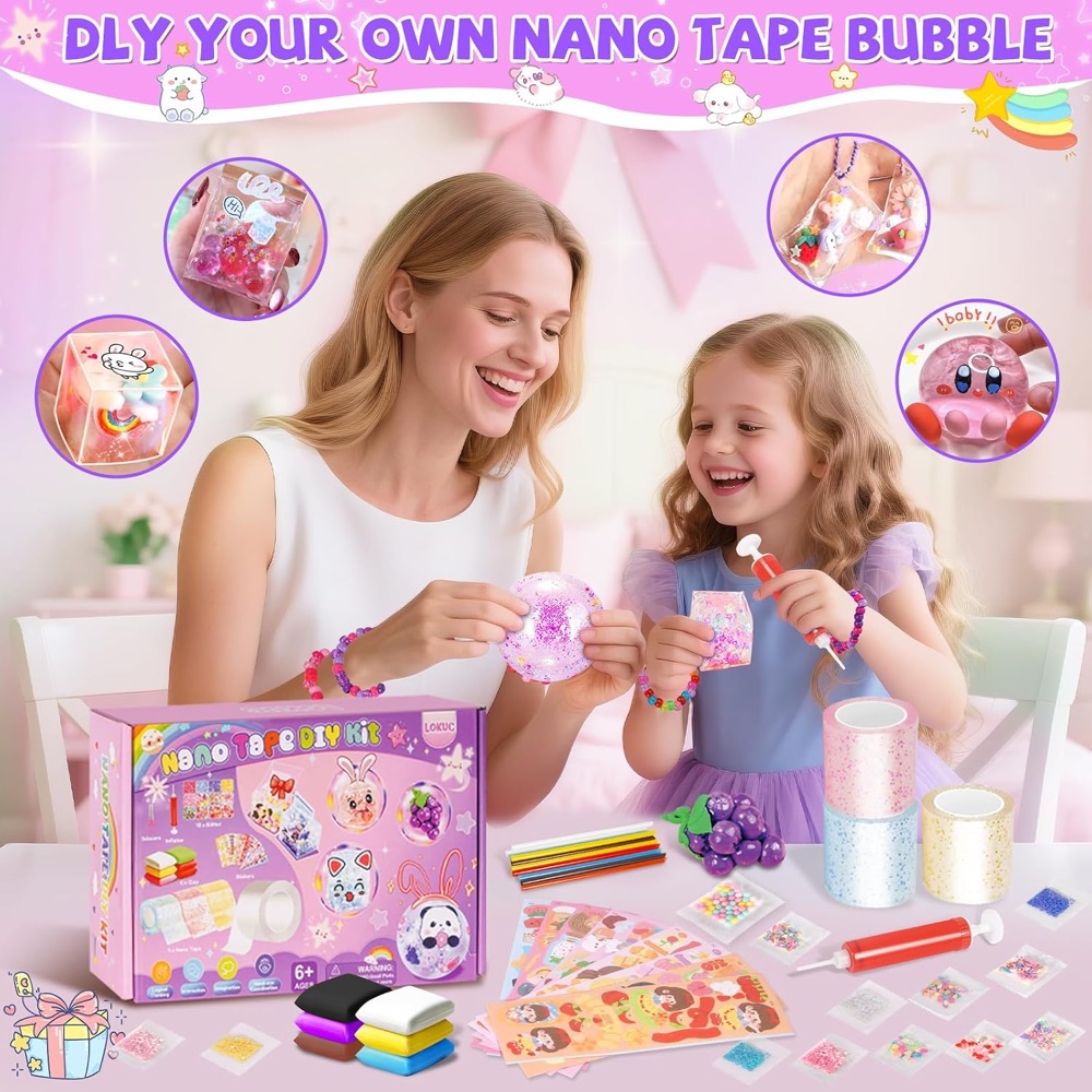 Kit Nano Tape: Faça Squishy de Fita (52 peças) 4