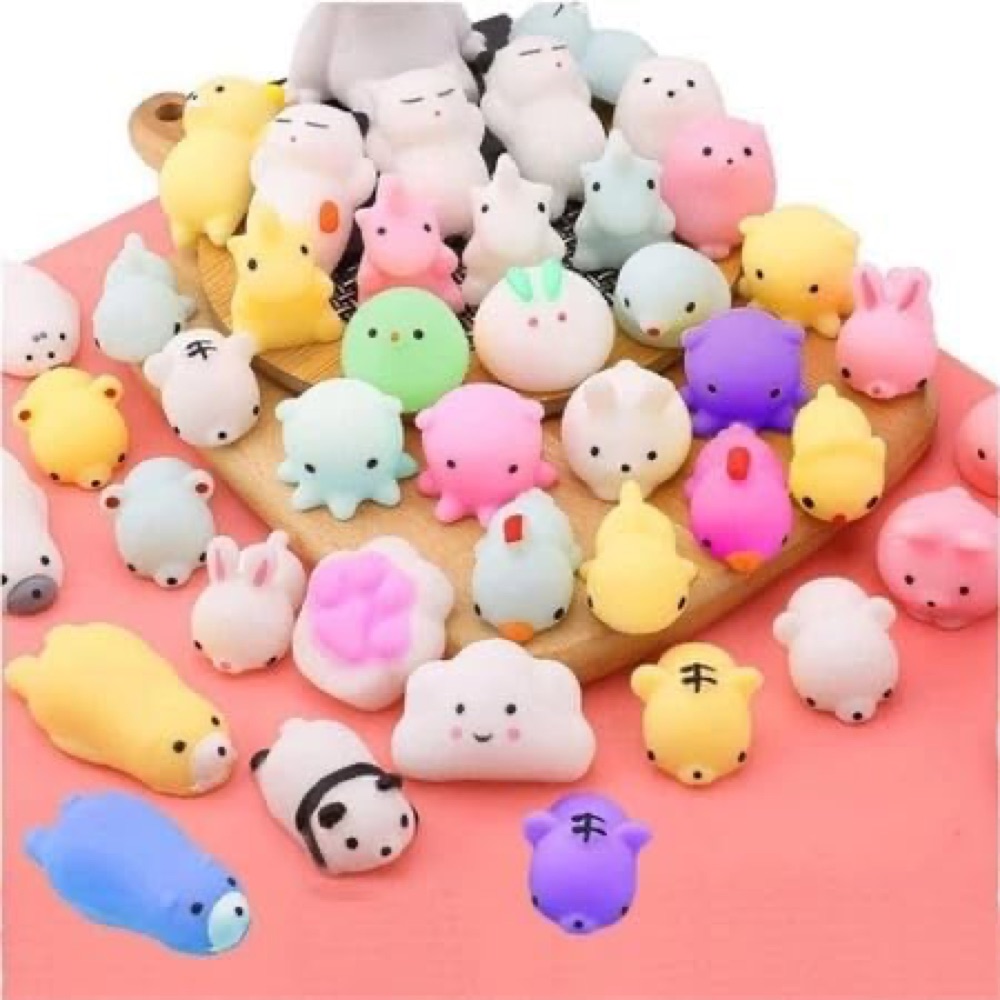 Kit 20 Squishy Mochi Bichinhos 4