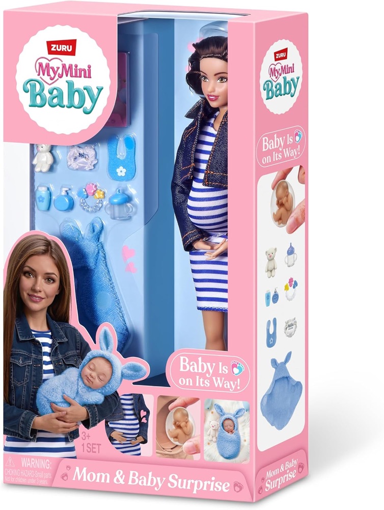 Boneca My Mini Mamãe e Bebê Surpresa 3