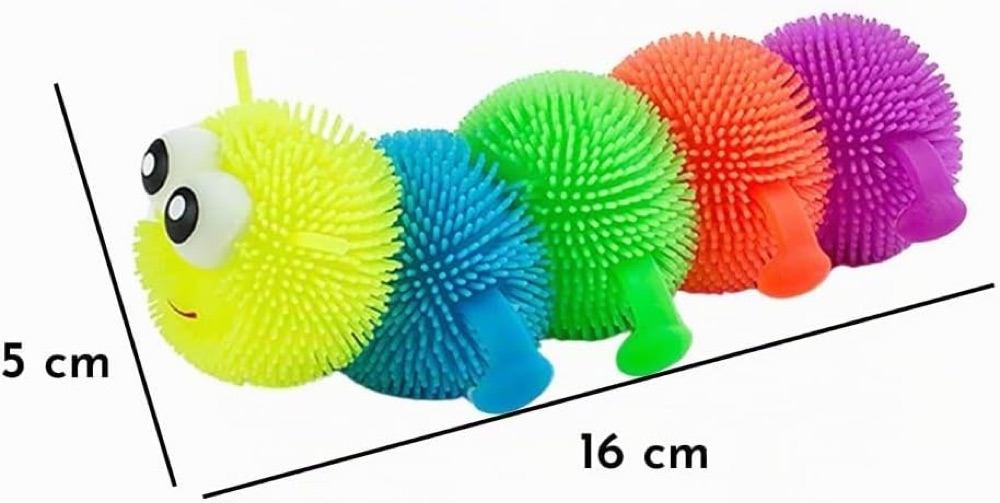 Squishy Centopeia que Acende (18 cm) 2