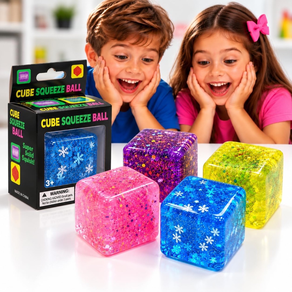 Squishy Cubo de Gelo (Gelinho Solid Squish)