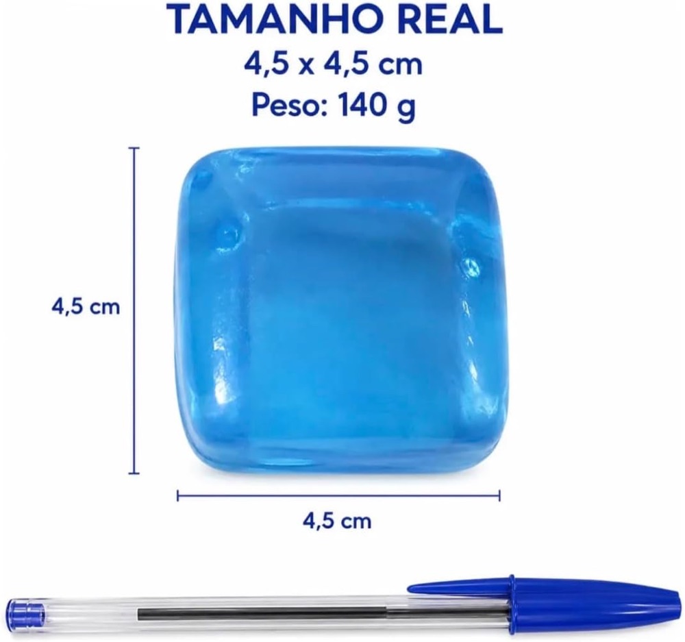 Squishy Cubo de Gelo (Gelinho Solid Squish) 4