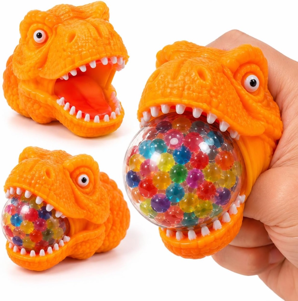 Squishy Dinossauro T-Rex com Bolinhas 3