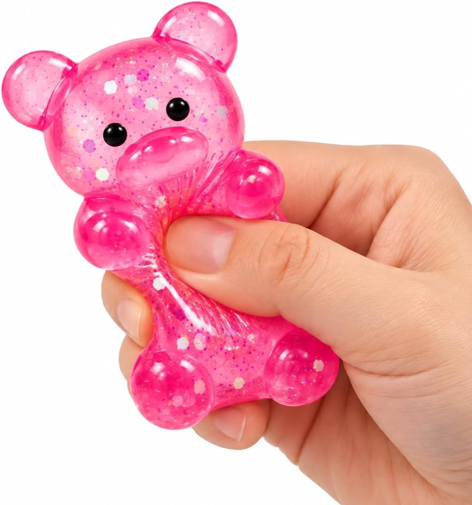 Squishy Ursinho Gummy com Glitter 2